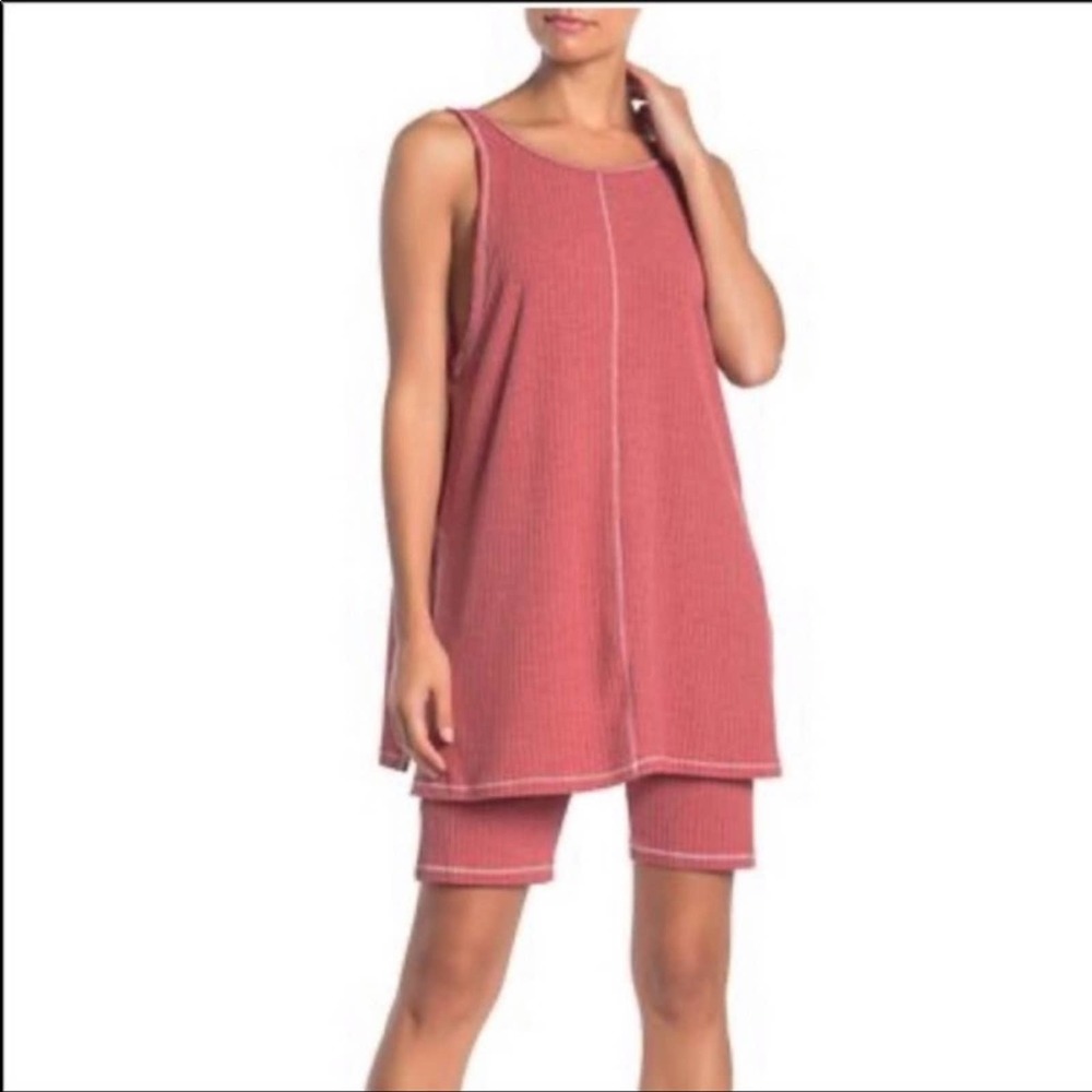 Free People Take Two Bike Short 2-Piece Set S